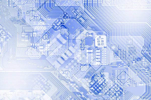 Technologie Concept Elektronische Printplaat — Stockfoto