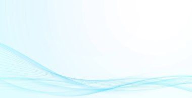 Değişken arkaplan üzerinde dinamik sıvı mavi yumuşak çizgiler. Vektör illüstrasyonu