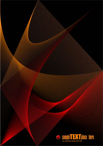 Soyut fütüristik geçmiş. Renk vektörü 2d illüstrasyon