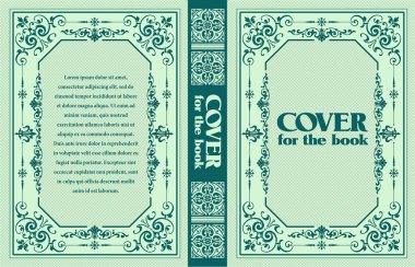 Bu zarif kitap kapağı klasik bir roman ya da tarihi kurgu için mükemmeldir.