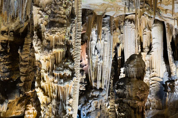 Vista Sobre Escuridão Caverna Dos Demônios Sul França Fora — Fotografia de Stock