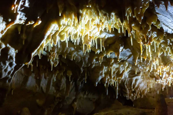 Pintoresca Vista Cueva Balcarka República Checa — Foto de Stock