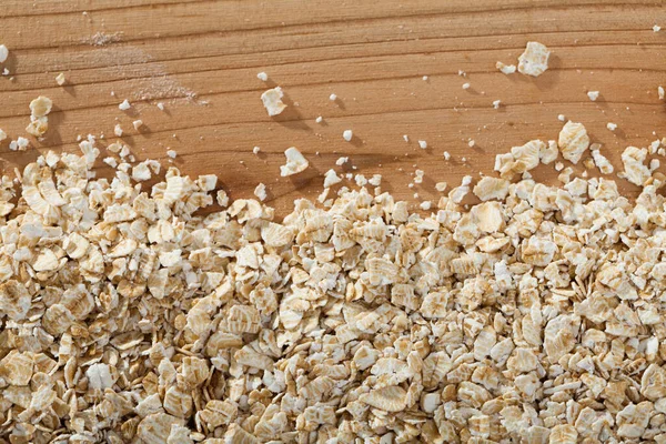 Cereals Healthy Eating Concept Oatmeal Flakes Natural Background — Stock Photo, Image