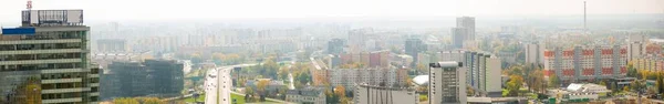 Panoramautsikt Över Distriktet Bratislava Med Moderna Lägenhetsbyggnader Slovakien — Stockfoto