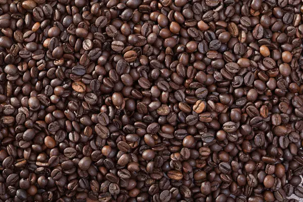 Roasted Coffee Beans Background High Quality Photo — Stock Photo, Image