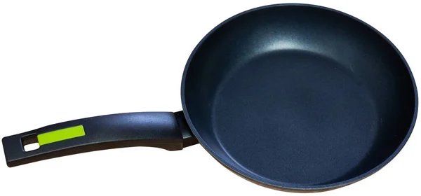 New Frying Pan Non Burning Coating Isolated White Background — Stock Photo, Image