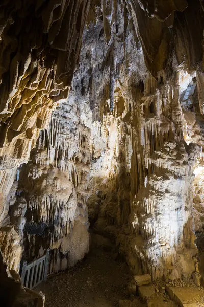 Picture Illuminated Grotte Des Demoiselles France Nature — Stock Photo, Image