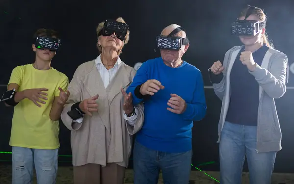 Rapturous grandparents with grandchildren are looking for way out of virtual escape room
