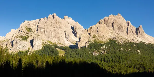 stock image View on sunny day of Italian Dolomites in northern Italy