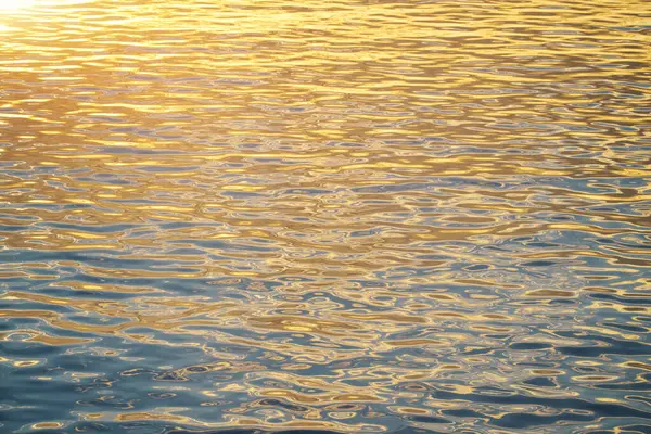 Солнечная Вода Красочное Отражение Абстрактная Фоновая Волна Стоковое Фото