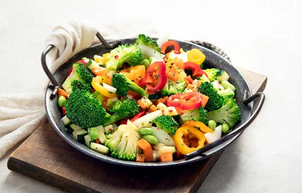 Vegetarian Stir Fry Vegan Food Concept — Stock Photo, Image