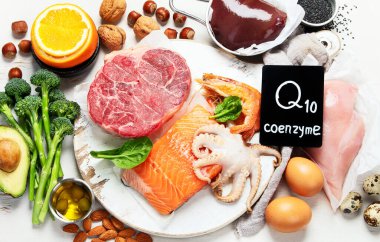 Yiyecek, koenzim Q10, antioksidan, hücreye enerji üretir, serbest radikallere karşı ürünler üretir ve yaşlandıkça vücudu destekler, bağışıklık sistemini güçlendirir, vücudu güçlü ve sağlıklı tutar. Üst görünüm