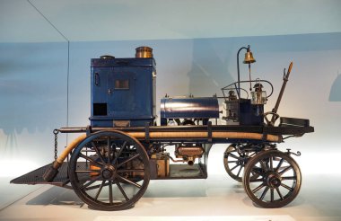 1892 Daimler Motor-Feuerspritze Mercedes-Benz Müzesinde
