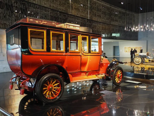 Stuttgart Alemania Octubre 2022 Coches Oldtimer Exposición Museo Mercedes Benz —  Fotos de Stock