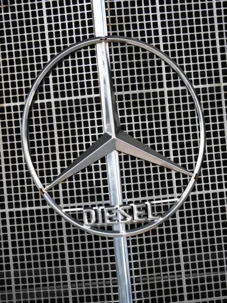Stuttgart Allemagne Octobre 2022 Radiateur Mercedes Benz 3500 Allwetter Reiseoomnibus — Photo