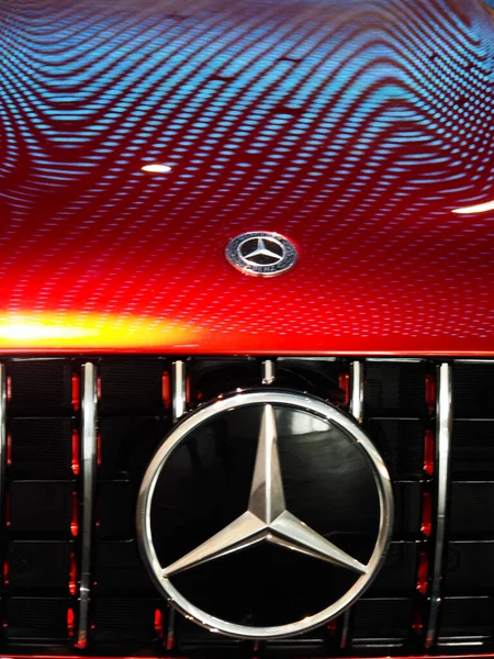 Озил Германия Октября 2022 Года Мбаппе 2017 Mercedes Amg Музее — стоковое фото