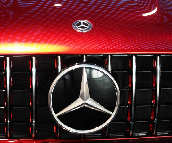 Estugarda Alemanha Outubro 2022 Logo 2017 Mercedes Amg Concept Mercedes — Fotografia de Stock