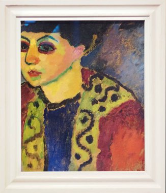 , oil on cardboard, 1908. Creator: Alexej von Jawlensky, Torxhok 1864 - 1941 Wiesbaden