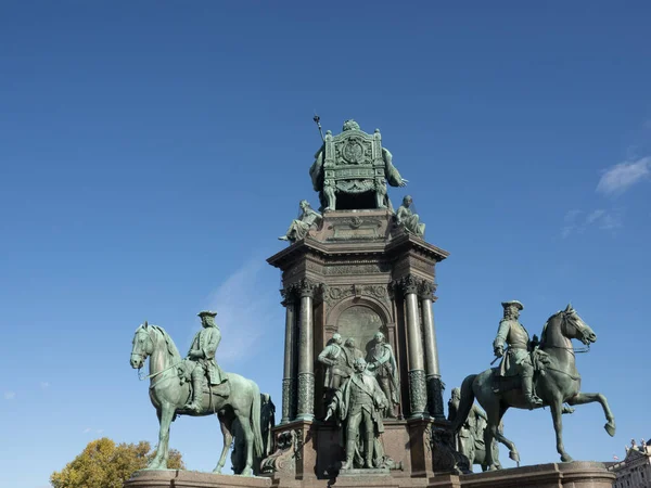 Denkmal Kaiserin Maria Theresia Wien — Stockfoto