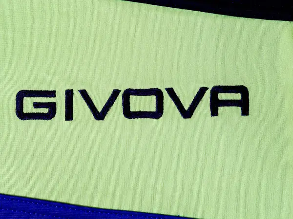 Almanya Nisan 2024 Resimde Givova Logosu Bir Spor Giysisinde Sergilenmektedir Telifsiz Stok Imajlar