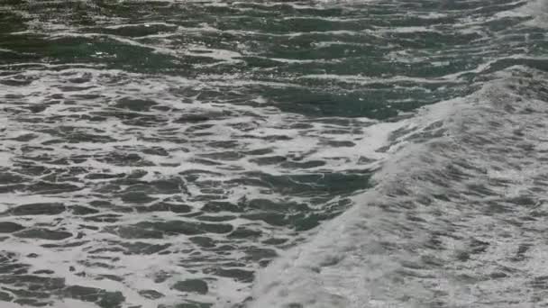 Fas Sahilindeki Atlantik Dalgalarıyla Manzara — Stok video