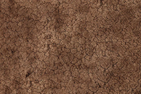 Sucha Pęknięta Gleba Tle Suszy — Zdjęcie stockowe