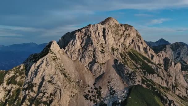 Vista Aérea Montaña Mágica Parque Nacional Sutjeska Montaña Más Alta — Vídeos de Stock