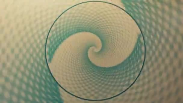 Гипнотический Спиральный Фон Оптическая Иллюзия — стоковое видео