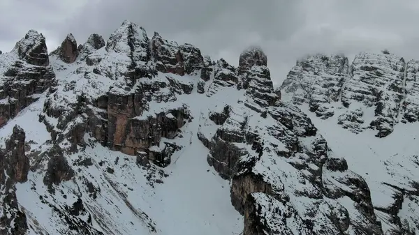 놀라운 Dolomites 이탈리아 스톡 사진