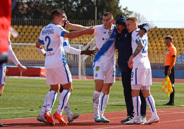 Uzhhorod Ukraine Mars 2023 Les Joueurs Entraîneur Dynamo Kiev Mircea — Photo
