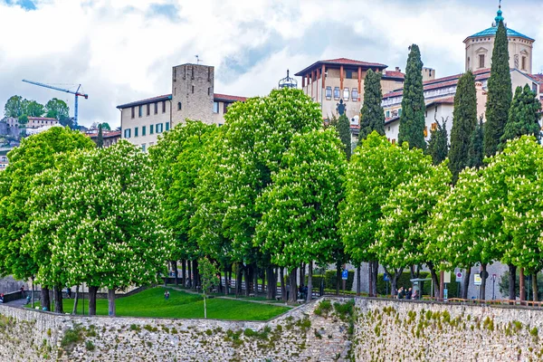 John Park Italiaans Parco San Giovanni Oude Stad Bergamo Provincie — Stockfoto