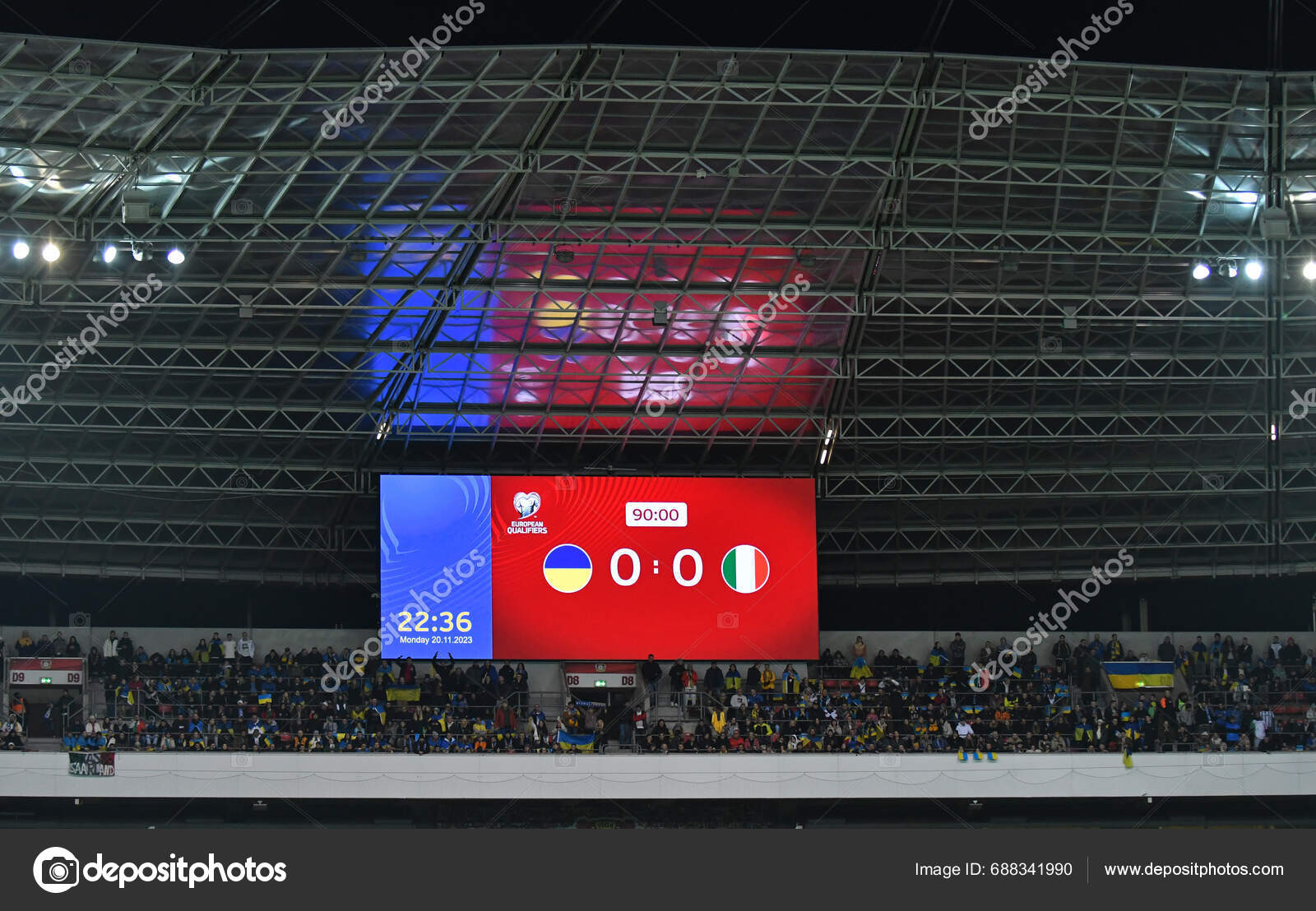 Leverkusen Germany November 2023 Final Score Uefa Euro 2024 Qualifying