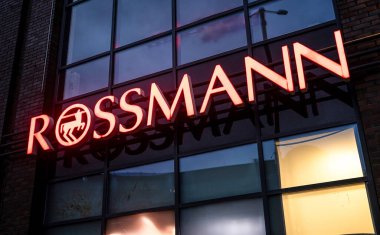 Rossman Logosu Wroclaw, Polonya 28 Ocak 2025