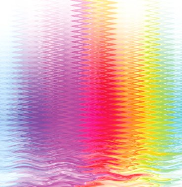 Abstract bright background with multicolored ripple pattern for design