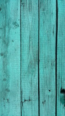 Close-up of bright emerald painted wooden fence, architecture background 