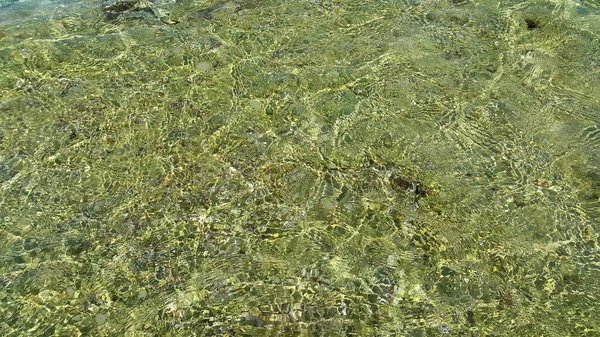 stock image Clear sea water near the coast of Mallorca, natural background