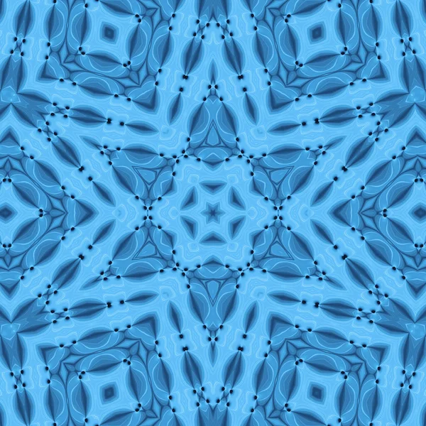 Fondo Azul Abstracto Con Patrón Concéntrico — Foto de Stock