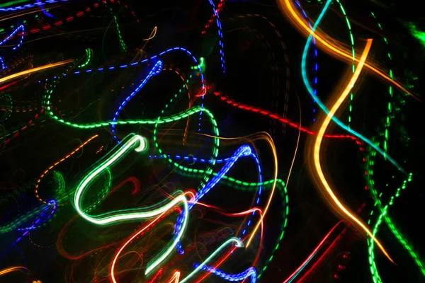 Abstract Background Pattern Colorful Traces Trajectory Lights — Stock Photo, Image