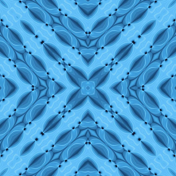 Niebieskie Tło Abstrakcyjnym Wzorem — Zdjęcie stockowe