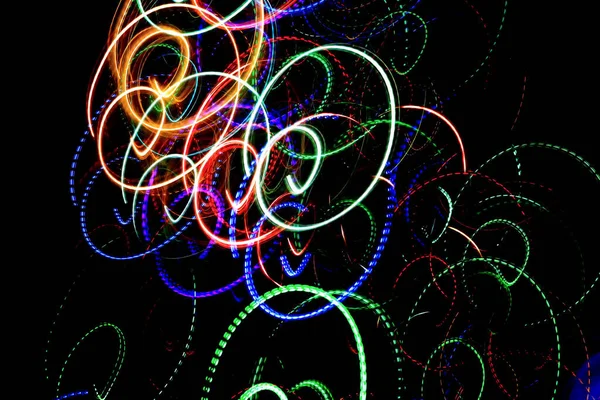 Abstract Background Pattern Colorful Traces Trajectory Lights — Stock Photo, Image