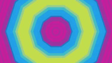 Parlak yanardöner arkaplan, soyut renkli çokgen deseni zonkluyor