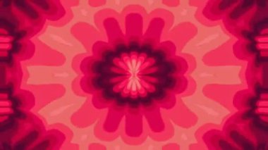 Soyut arkaplan taşınıyor, soyut kırmızı eşmerkezli desen zonkluyor
