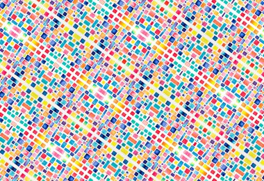 Tasarım için parlak renkli mozaik desen, soyut çok renkli arkaplan