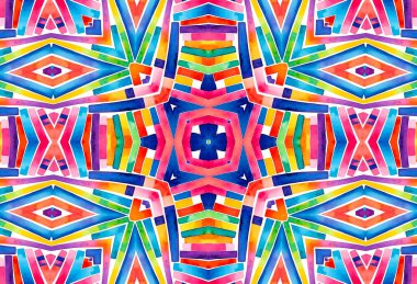 Parlak renkli çizgili arkaplan, tasarım için soyut çok renkli desen