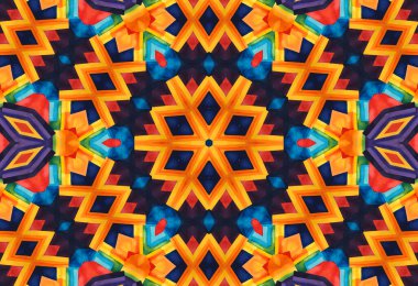 Tasarım için soyut desenli parlak çokrenkli arkaplan