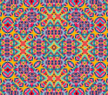 Tasarım için soyut desenli parlak çokrenkli arkaplan