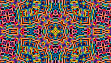 Tasarım için soyut parlak çok renkli desen, renkli arkaplan