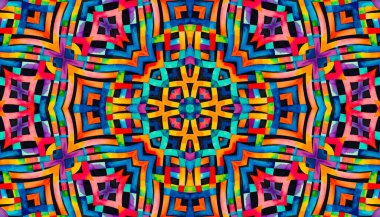 Tasarım için soyut parlak çok renkli desen, renkli arkaplan