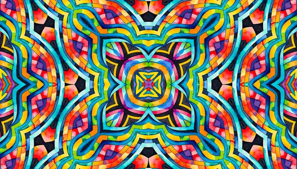 Tasarım için soyut parlak çok renkli arkaplan, renkli suluboya deseni