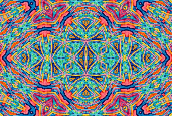 Tasarım için parlak renkli soyut desenli arkaplan